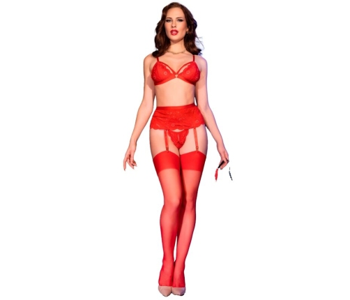 CHILIROSE - CR 4895 5 PIECE SET RED XL