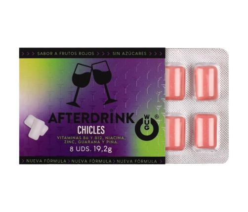 WUG GUM - AFTER DRINK HANGOVER 8 UNITS