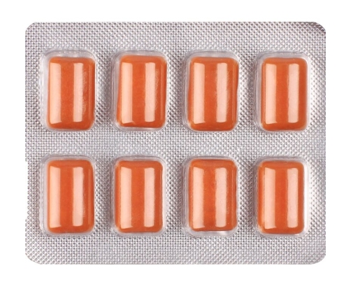 WUG SOLAR - FUNCTIONAL VITAMIN & ZINC TROPICAL FRUITS FLAVOUR GUM BLISTER 8 PCS