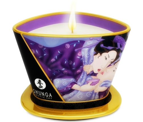 SHUNGA - MINI CARESS BY CANDELIGHT EXOTIC FRUITS MASSAGE CANDLE 170 ML