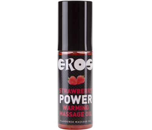 EROS STRAWBERRY POWER WARMING MASSAGE OIL