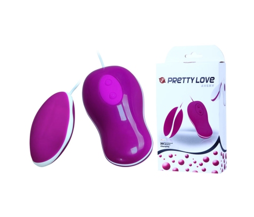 PRETTY LOVE - FLIRTATION HUEVO VIBRADOR CON CONTROL REMOTO AVERY