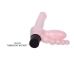BAILE - ARNÉS SIN CUERDA TPR CON VIBRACIÓN Y ESTIMULACION ANAL 25.4 CM