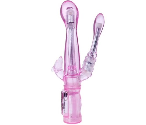 BAILE - FLEXIBLE VIBRATOR WITH ANAL STIMULATOR