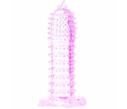 BAILE - PENIS SHEATH WITH PINK STIMULATING POINTS 14 CM