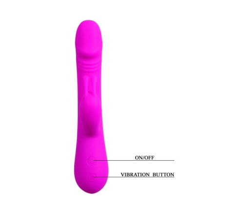 PRETTY LOVE - FLIRTATION VIBRADOR CON RABBIT CLEMENT