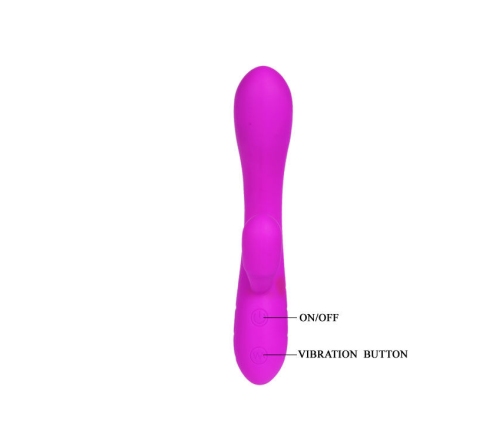PRETTY LOVE - SMART VICTOR VIBRATOR WITH CLITORIS STIMULATOR