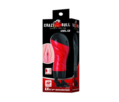CRAZY BULL - VAGINA CON BASE MASTURBADOR VOZ