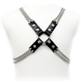 LEATHER BODY - CHAIN HARNESS LEATHER BODY - CHAIN HARNESS