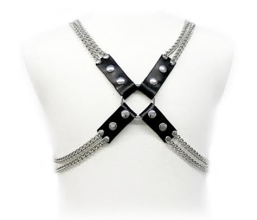 LEATHER BODY - CHAIN HARNESS