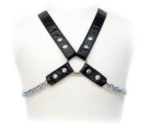 LEATHER BODY - CHAIN HARNESS II