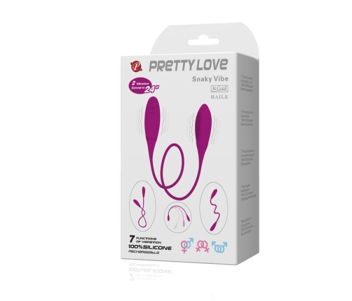 PRETTY LOVE - SNAKY DELUXE VIBRATOR 7 V
