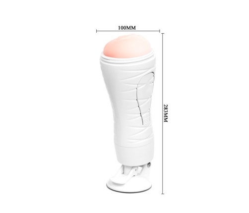 CRAZY BULL - FLORA MASTURBADOR VAGINA RECARGABLE