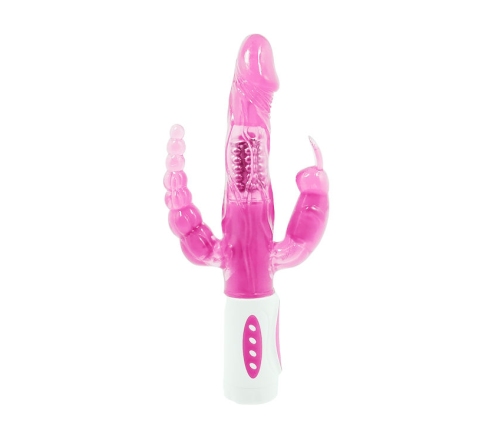 BAILE - PRETTY BUNNY TRIPLE VIBRADOR ROTADOR