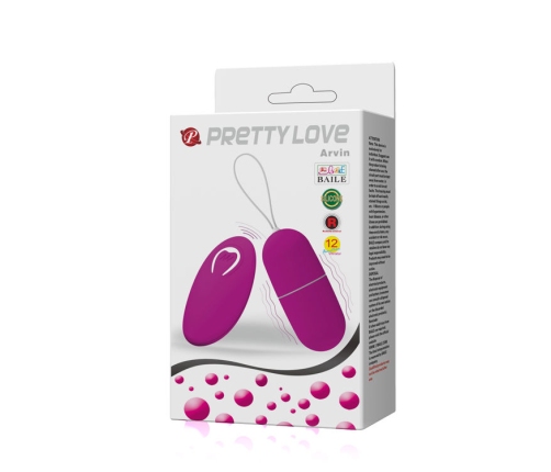 PRETTY LOVE - HUEVO VIBRADOR ARVIN CONTROL REMOTO 12V
