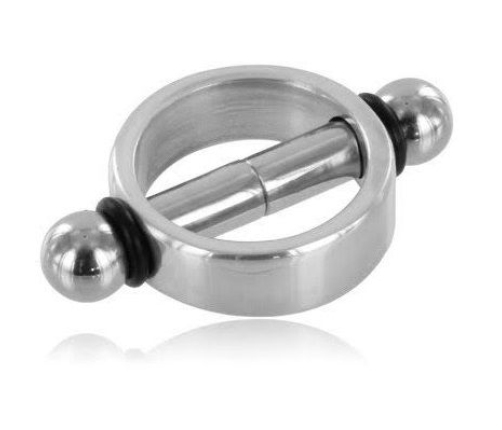METAL HARD - MAGNETIC NIPPLE Clamps PAIR
