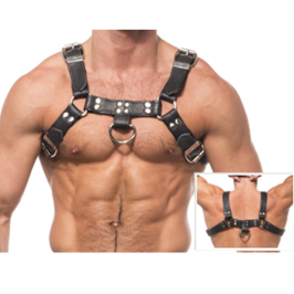 LEATHER BODY - CHAIN HARNESS III LEATHER BODY - CHAIN HARNESS III