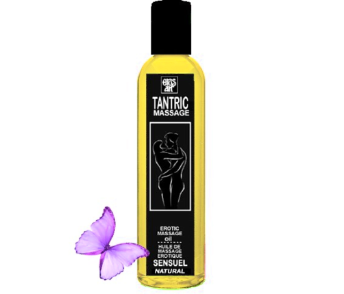 EROS-ART - ACEITE MASAJE TANTRICO NATURAL Y AFRODISÍACO NEUTRAL 30 ML