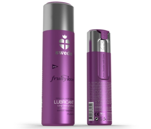 SWEDE - FRUITY LOVE LUBRICANT RASPBERRY RHUBARB 100 ML