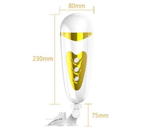 PRETTY LOVE - MALE MASTURBATOR WITH VIBRATION AND SOUND SALLY