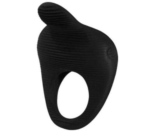PRETTY LOVE - THIMBLE VIBRATOR RING BLACK