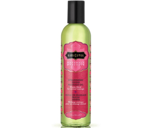 KAMASUTRA - NATURALS ACEITE DE MASAJE FRESA DIVINA 236ML