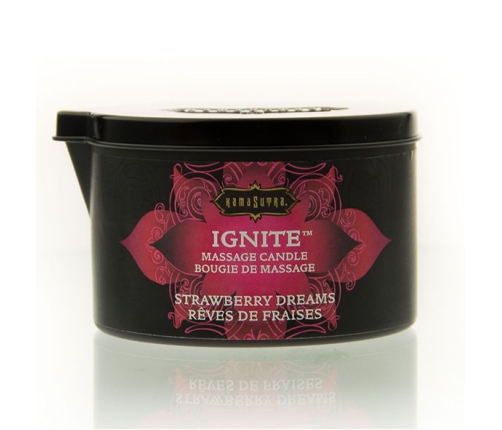 KAMASUTRA - VELA DE MASAJE SUEÑOS DE FRESA 170 GR