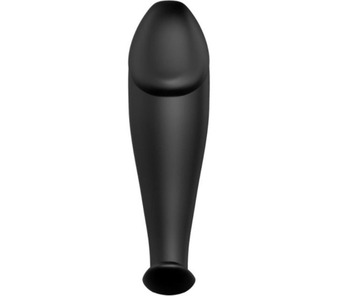 PRETTY LOVE - PLUG ANAL SILICONA FORMA PENE NEGRO