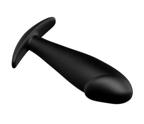 PRETTY LOVE - PLUG ANAL SILICONA FORMA PENE NEGRO