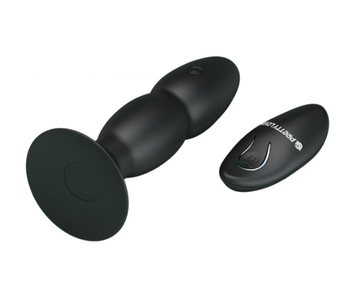 PRETTY LOVE - PLUG VIBRADOR Y ROTACIÓN POR CONTROL REMOTO