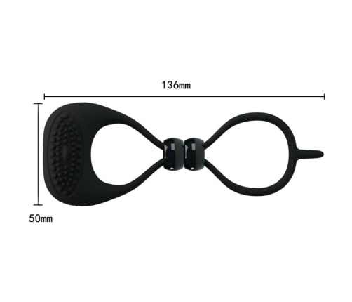 PRETTY LOVE - DOUBLE RING FOR PENIS AND TESTICLES