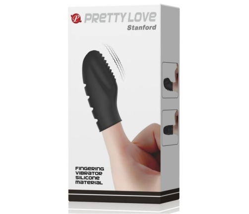 PRETTY LOVE - FLIRTATION DEDAL CON VIBRACIÓN STANFORD NEGRO