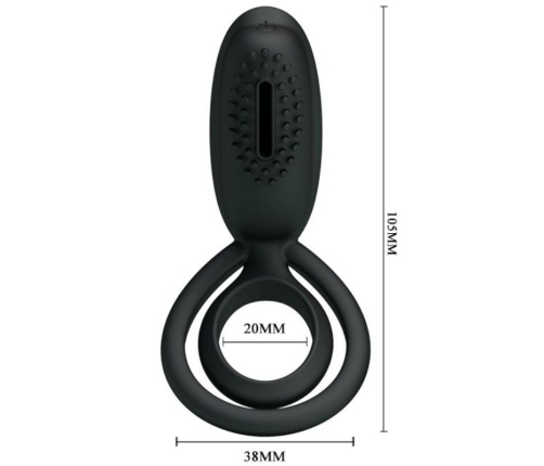PRETTY LOVE - ESTHER VIBRATING RING WITH STIMULATOR
