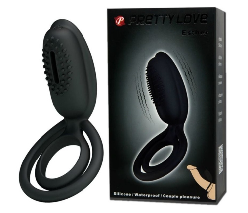 PRETTY LOVE - ESTHER VIBRATING RING WITH STIMULATOR