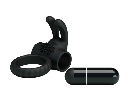 PRETTY LOVE - EUDORA VIBRATING RING WITH STIMULATOR