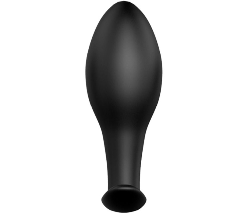 PRETTY LOVE - ANAL PLUG ANCHOR FORM SILICONE 12 VIBRATION MODES BLACK