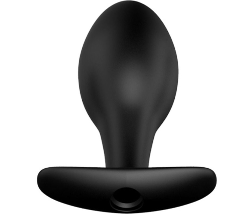 PRETTY LOVE - ANAL PLUG ANCHOR FORM SILICONE 12 VIBRATION MODES BLACK