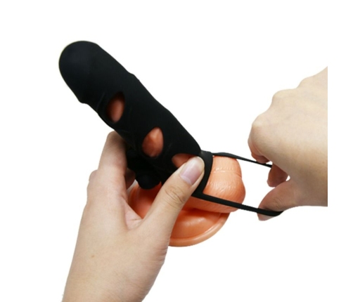 PRETTY LOVE - SILICONE COVER WITH VIBRATION 14 CM 1.0