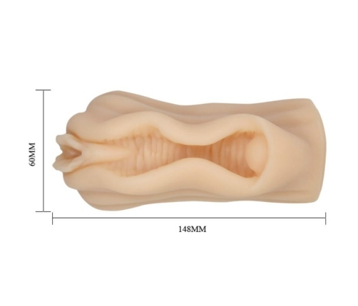 BAILE - MINI MALE MASTURBATOR VAGINA LIPS DESIGN