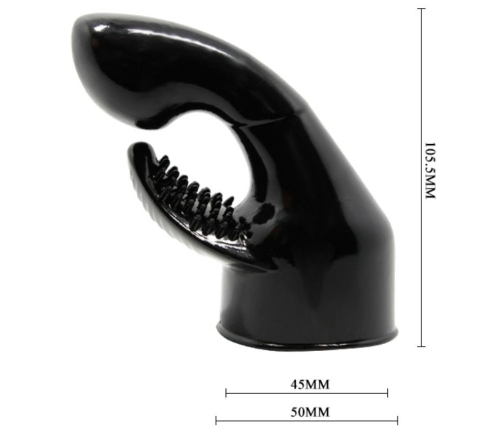 BAILE - POWER HEAD INTERCAMBIABLE HEAD FOR MASSAGERGY POINT STIMULATION AND CLITORIS