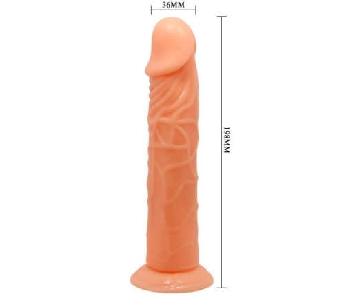 BAILE - VIVE REALISTIC DILDO 19.8 CM NATURAL COLOR