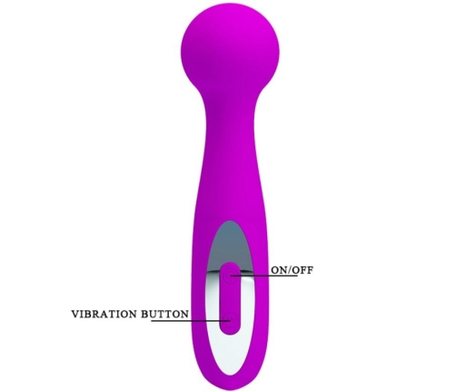 PRETTY LOVE - WADE RECHARGEABLE MASSAGER 12 FUNCTIONS