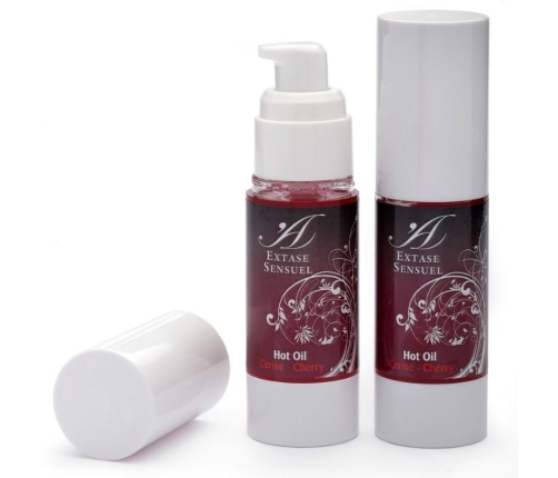 EXTASE SENSUAL - CHERRY HEAT STIMULATING OIL 30 ML