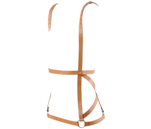 BIJOUX - INDISCRETS MAZE ARNÉS FORMA DE VESTIDO MARRON