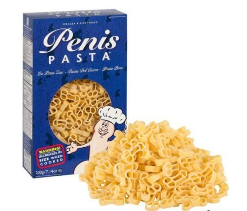 SPENCER & FLEETWOOD - PASTA CON FORMA DE PENE 200 GR