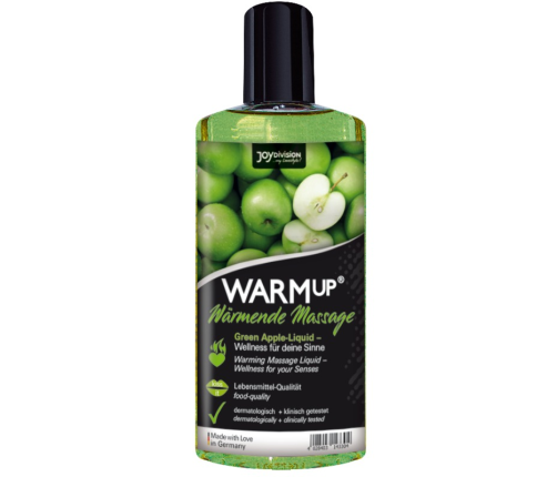 JOYDIVISION WARMUP - GREEN APPLE MASSAGE OIL - 150 ML