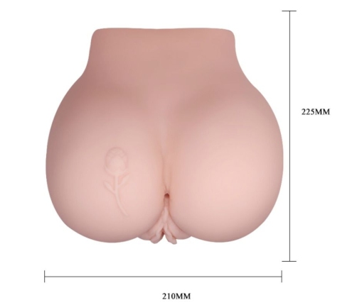 CRAZY BULL - VAGINA AND ANUS WITH REALISTIC TATTOO WITH VIBRATION