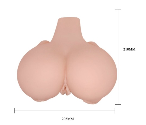 CRAZY BULL - REALISTIC BACK DOG POSITION DOUBLE CHANNEL