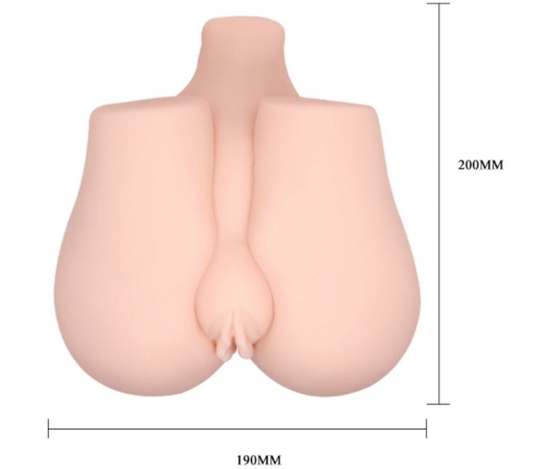 CRAZY BULL - VAGINA Y ANO REALÍSTICOS CON VIBRACIÓN POSICIÓN 3