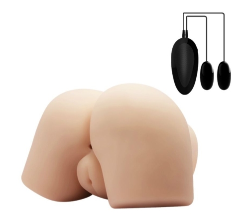 CRAZY BULL - VAGINA Y ANO REALÍSTICOS CON VIBRACIÓN POSICIÓN 4